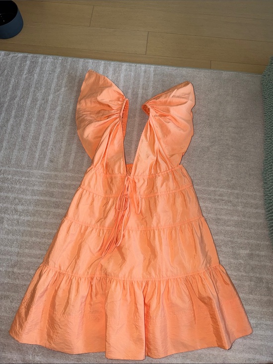 A.L.C. Dresses & Skirts - A.L.C. Coral Peach Gathered Waist Dress